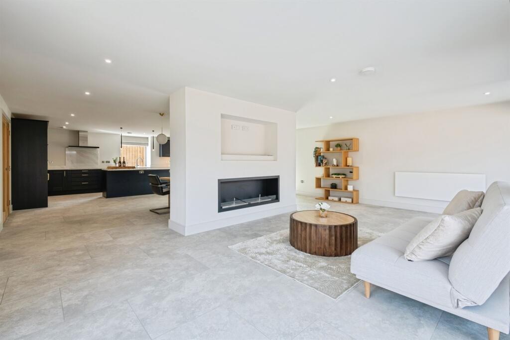 Plot 2: open-plan living